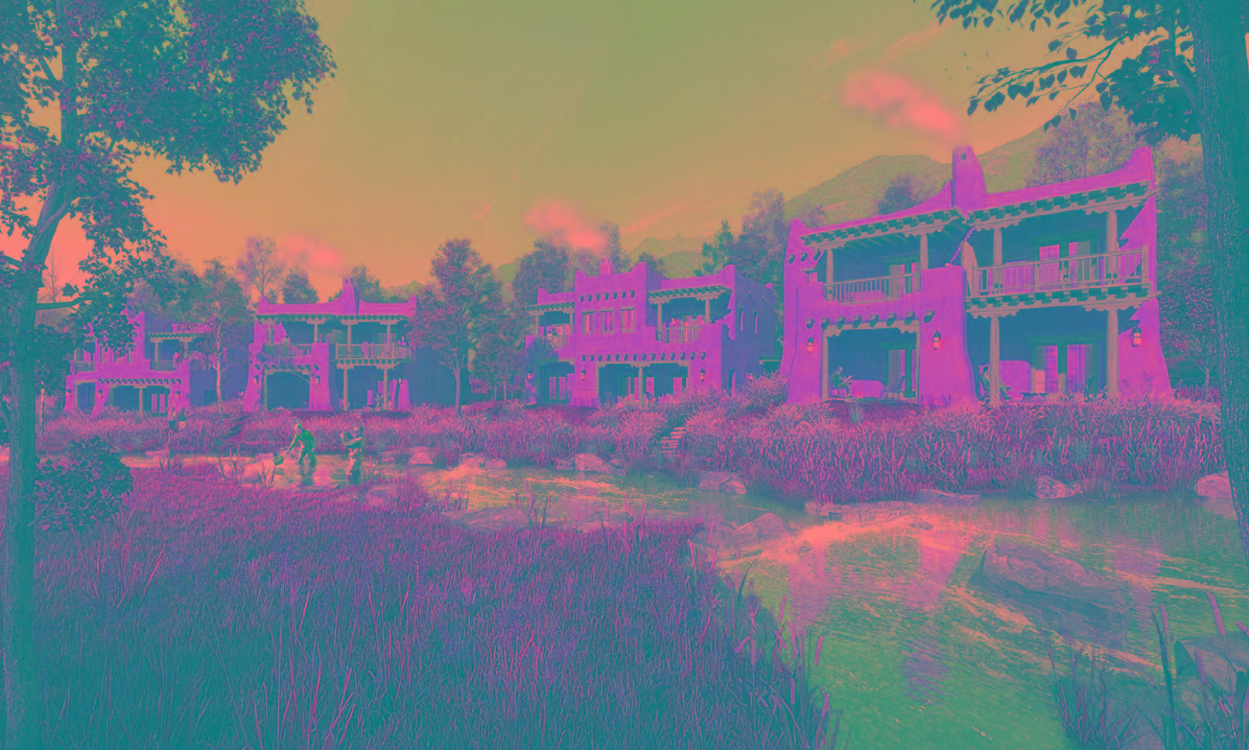 The Bishops Lodge Ranch Resort And Spa Rancho Encantado Luaran gambar